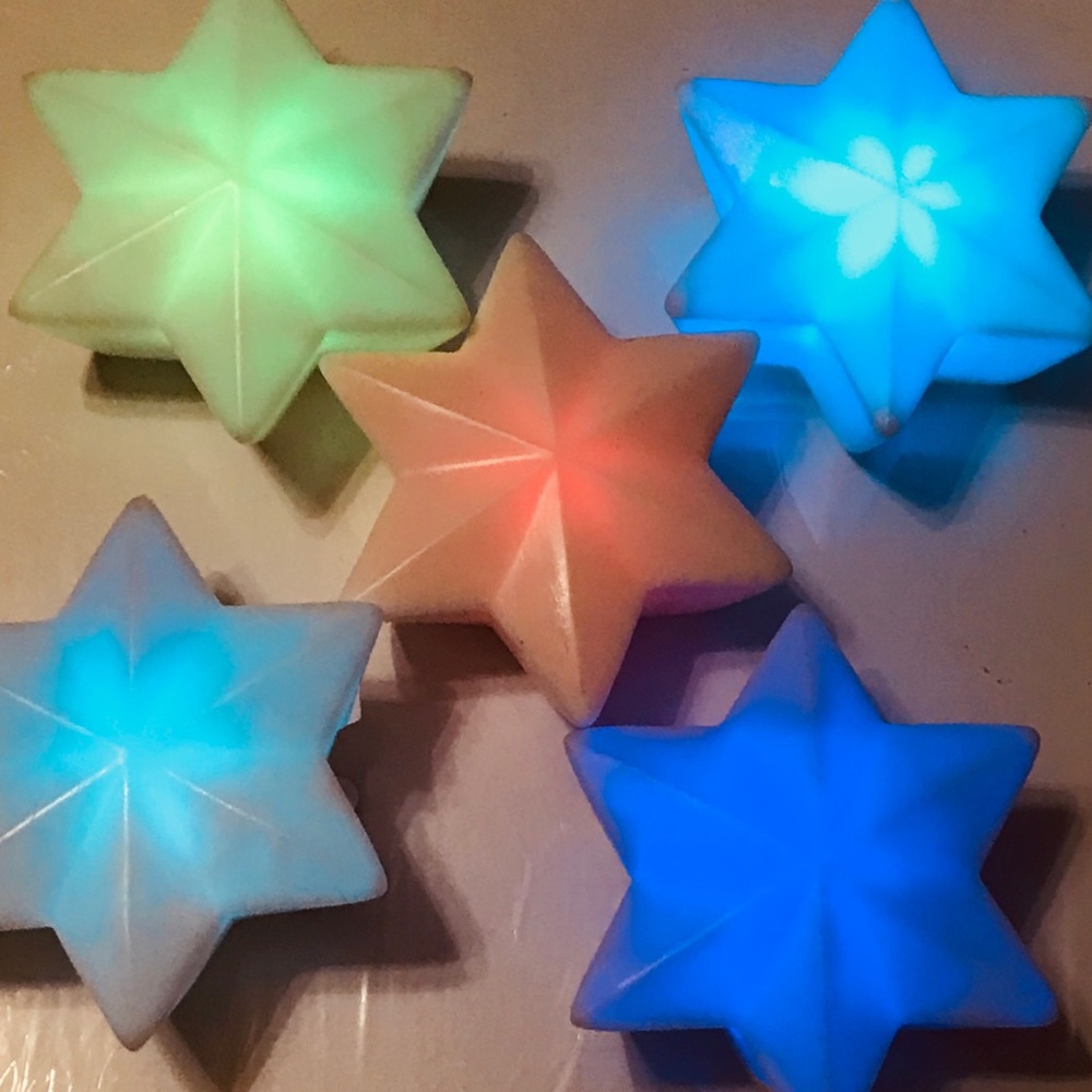 🍏Banana Boat LED Star single party/wedding lights